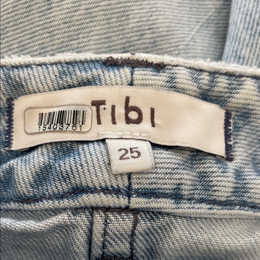 Tibi Light Blue Flare & Wide Leg Jeans - Picture 5 of 13